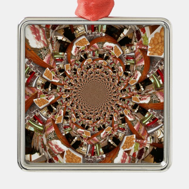 Sushi Metal Tree Decoration (Front)