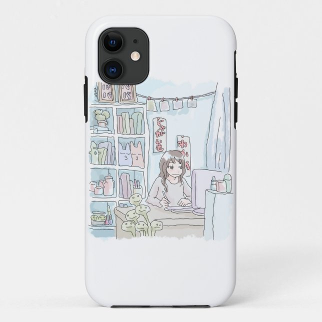 SUSHI MISCELLANEOUS SHELF Case-Mate iPhone CASE (Back)
