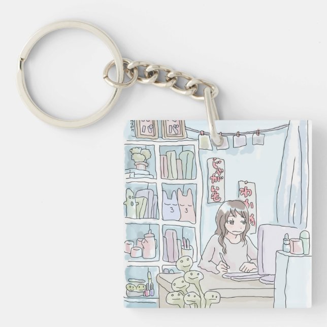 SUSHI MISCELLANEOUS SHELF KEY RING (Front)