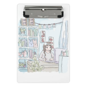 SUSHI MISCELLANEOUS SHELF MINI CLIPBOARD