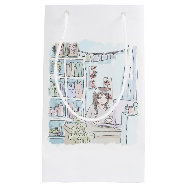SUSHI MISCELLANEOUS SHELF SMALL GIFT BAG (Front)