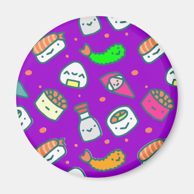 Sushi Moki Magnet (Front)