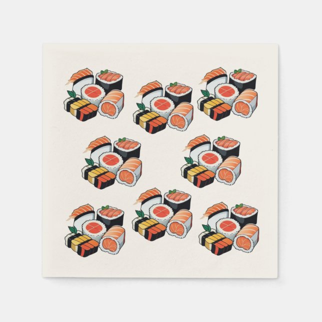Sushi Napkin (Front)