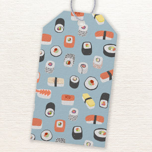 Sushi Nigiri Maki Roll Gift Tags