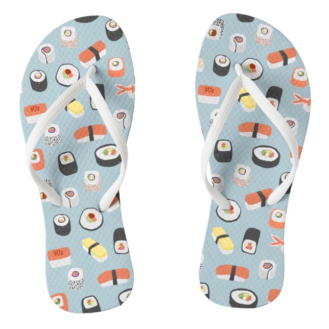 Sushi Nigiri Maki Roll Thongs (Footbed)