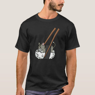 Sushi Nigiri Tabby Cat Pet T-Shirt