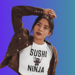 SUSHI NINJA Funny T-Shirts