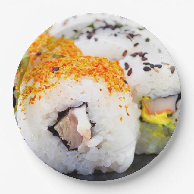 Sushi on a plate (Front)