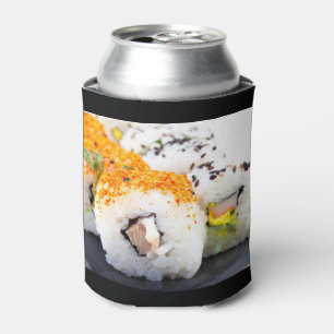 Sushi on a plate can cooler