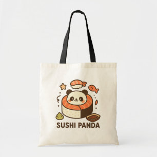 Sushi Panda Tote Bag