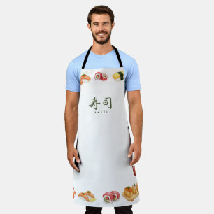 Sushi Party Invitation　寿司 Apron