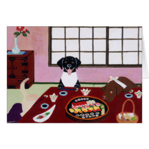Sushi Party Labradors