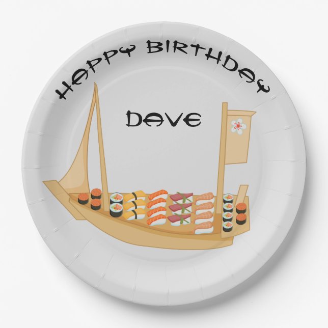 Sushi Party Plate (Front)