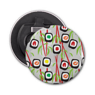 Sushi Pattern Bottle Opener