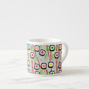 Sushi Pattern Espresso Cup