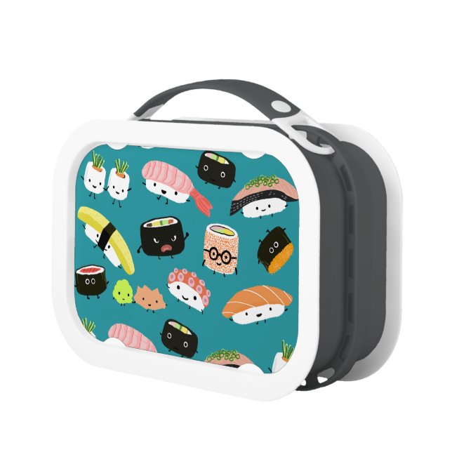 Sushi Pattern Lunch Box (Left)