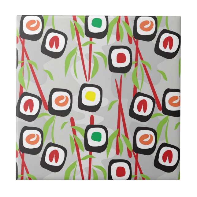 Sushi Pattern Tile (Front)