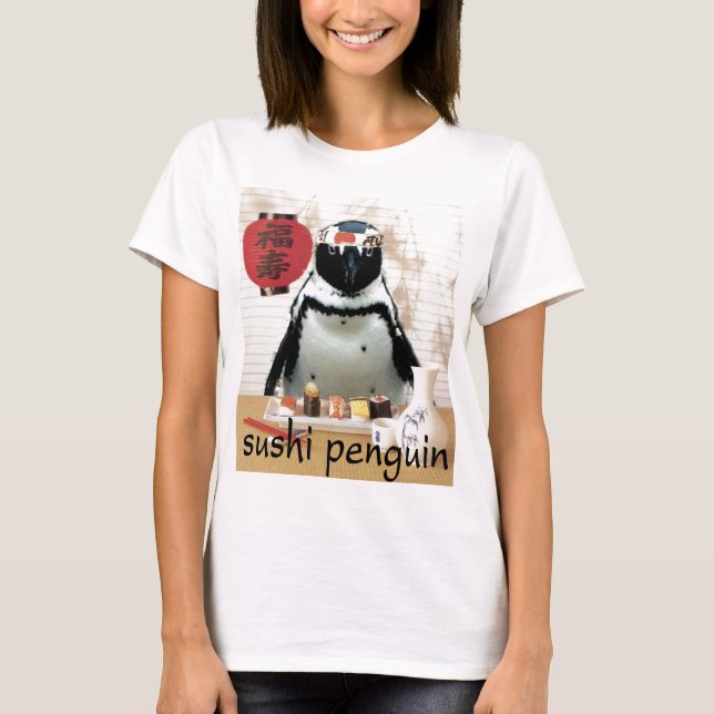sushi penguin T-Shirt (Front)