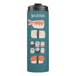Sushi Personalised Thermal Tumbler