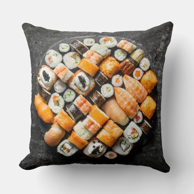 Sushi Platter Cushion (Front)