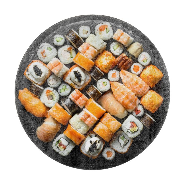 Sushi Platter Cutting Board (Front)