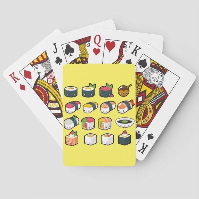 Sushi Playing Cards (Back)