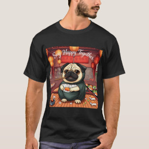 Sushi Pug: Soy Happy Together T-Shirt