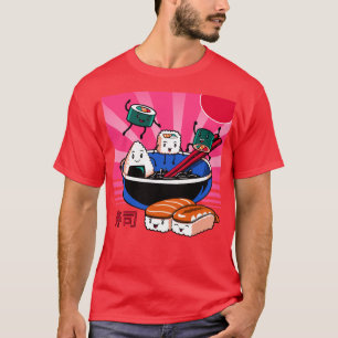 Sushi Retro Fun T-Shirt