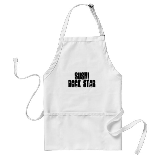 Sushi Rock Star Standard Apron (Front)