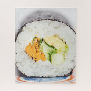 Sushi roll Fish and rice Jigsaw Puzzle