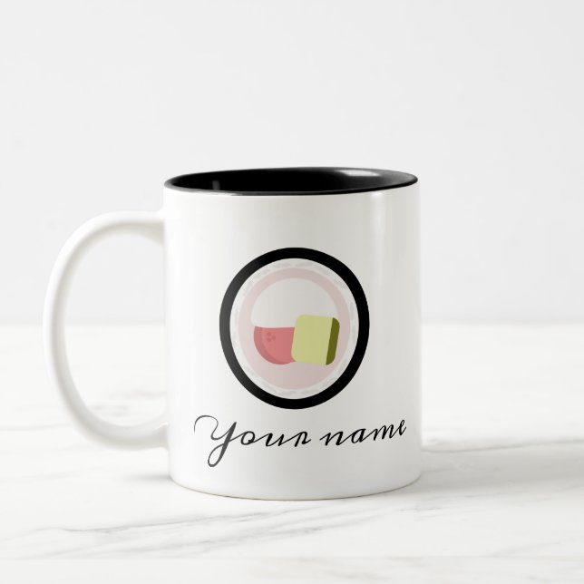 Sushi Roll Logo Design Mug (Left)