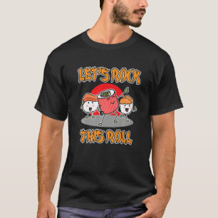 Sushi rolling sushibar sushi food sushi sashimi su T-Shirt