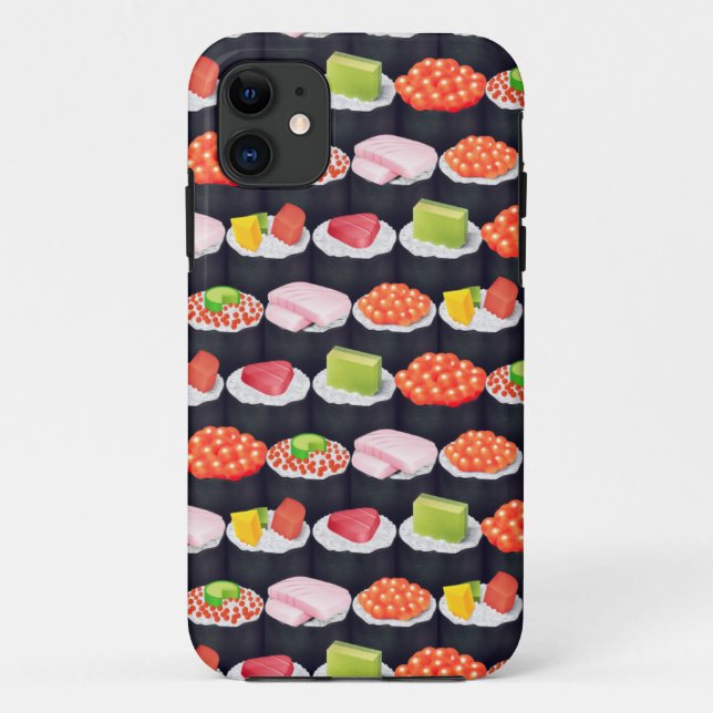 sushi rolls iphone case cover (Back)