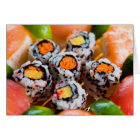 Sushi & Rolls Note Card