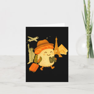Sushi Salmon Roll Loves To Travel Card