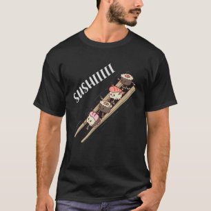Sushi Slide Japanese Food Asian T-Shirt