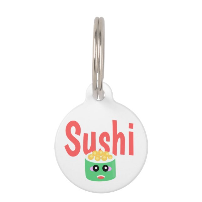 Sushi Suzie Pet Tag (Front)