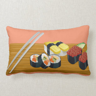 Sushi Team Lumbar Cushion