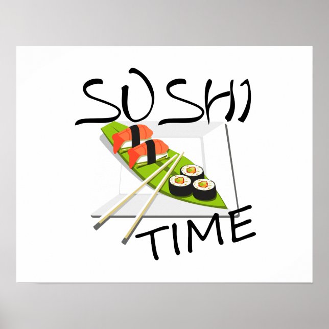 Sushi Time Poster (Front)