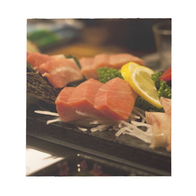 Sushi Time Tuna Tuna Party Fish Food Notepad (Front)