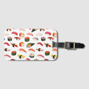 Sushi Travel Luggage Bag Tag