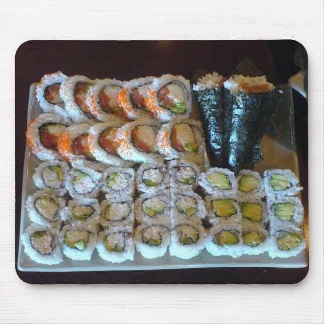 Sushi Tray Mousepad (Front)
