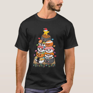 Sushi Tree Japanese Food Lover Xmas Gifts T-Shirt