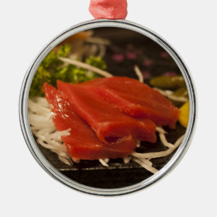 Sushi Tuna Tuna Party Time Fish Food Metal Tree Decoration