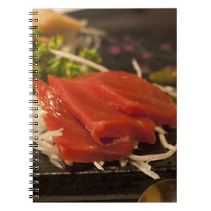 Sushi Tuna Tuna Party Time Fish Food Notebook