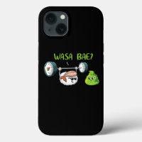 Sushi Wasabi Kawaii Japanese funny puns anime otak