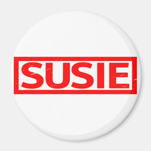 Susie Stamp Magnet (Front)