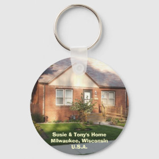 Susie & Tony's Home Key Ring