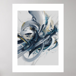 Suspended Interlace Poster