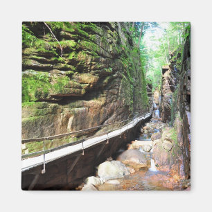 Suspended Path Stream Franconia Notch NH Magnet